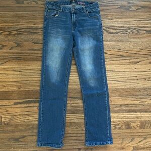 Boy’s Kid’s 7 For All Mankind Slimmy Adjustable Waist Jeans Size 14